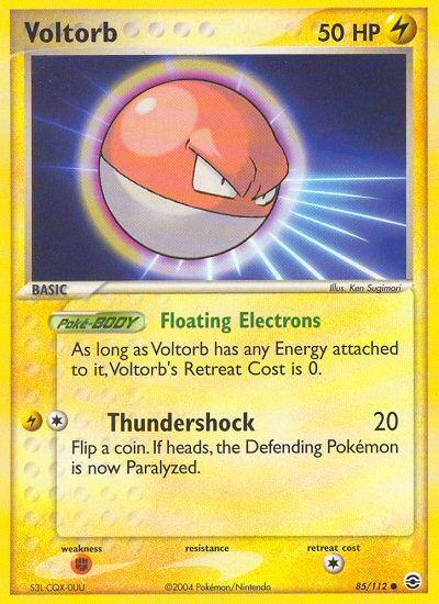 Voltorb (85/112) [EX: FireRed & LeafGreen] | Amazing Games TCG