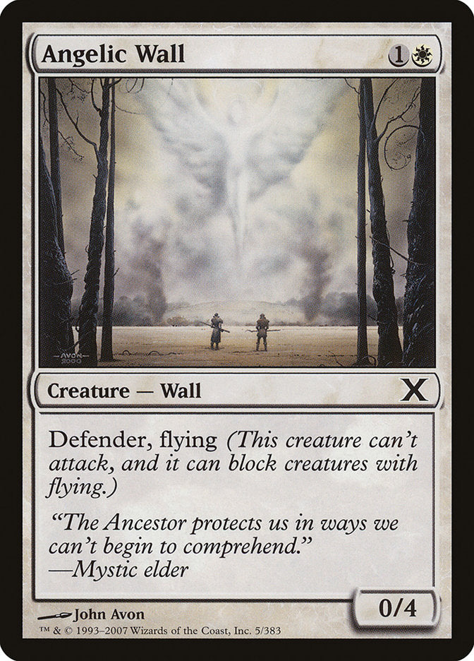 Angelic Wall [Tenth Edition] | Amazing Games TCG