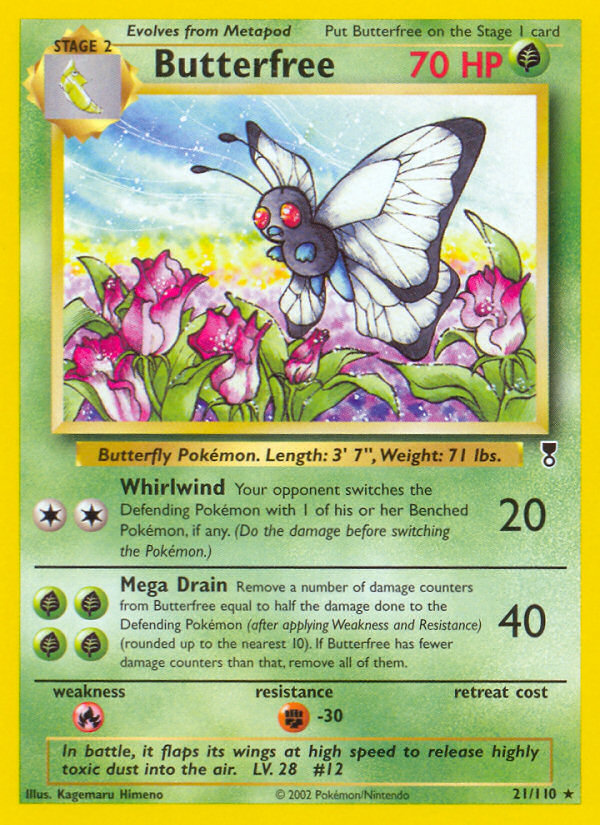 Butterfree (21/110) [Legendary Collection] | Amazing Games TCG