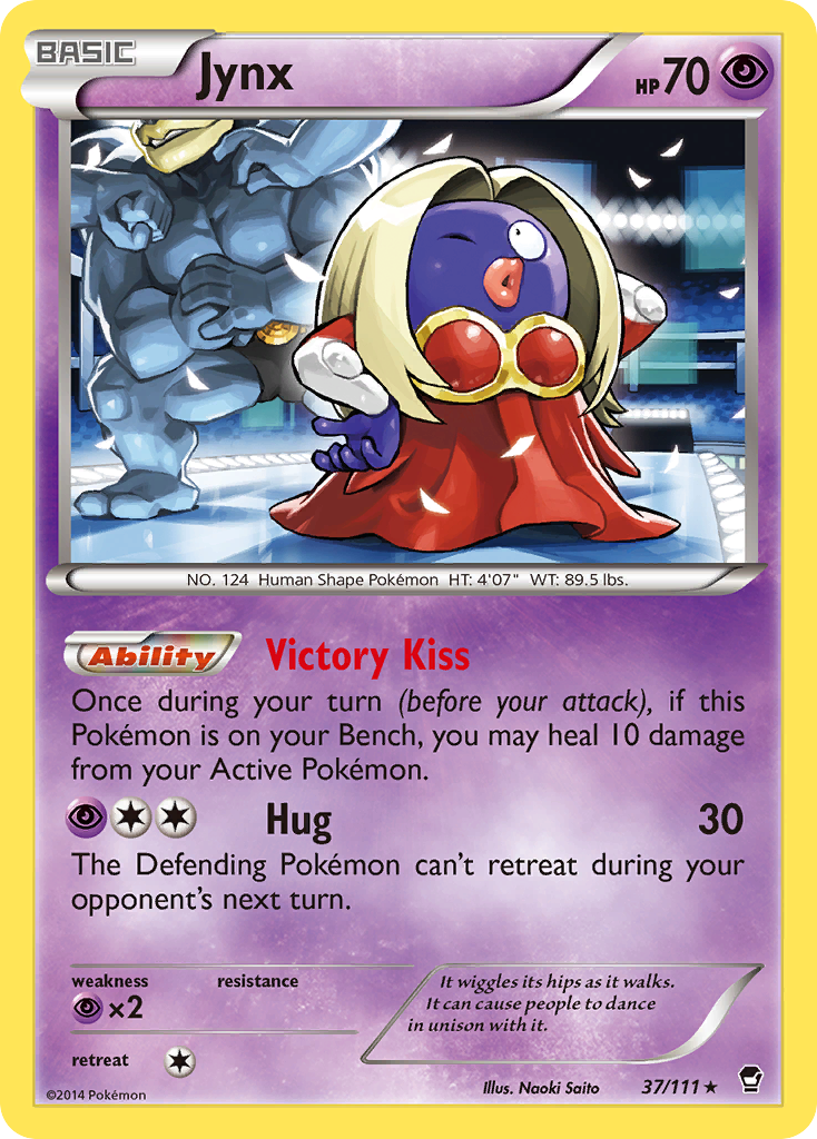 Jynx (37/111) [XY: Furious Fists] | Amazing Games TCG