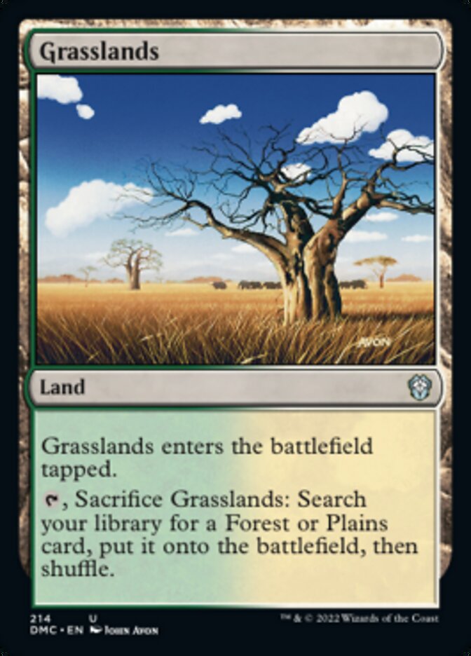 Grasslands [Dominaria United Commander] | Amazing Games TCG