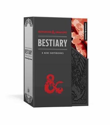 Dungeons and Dragons Bestiary Notebook Set : 8 Mini Notebooks | Amazing Games TCG