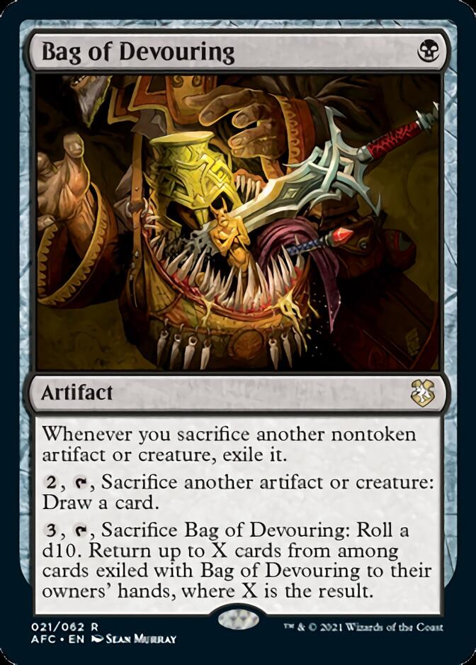 Bag of Devouring [Dungeons & Dragons: Adventures in the Forgotten Realms Commander] | Amazing Games TCG