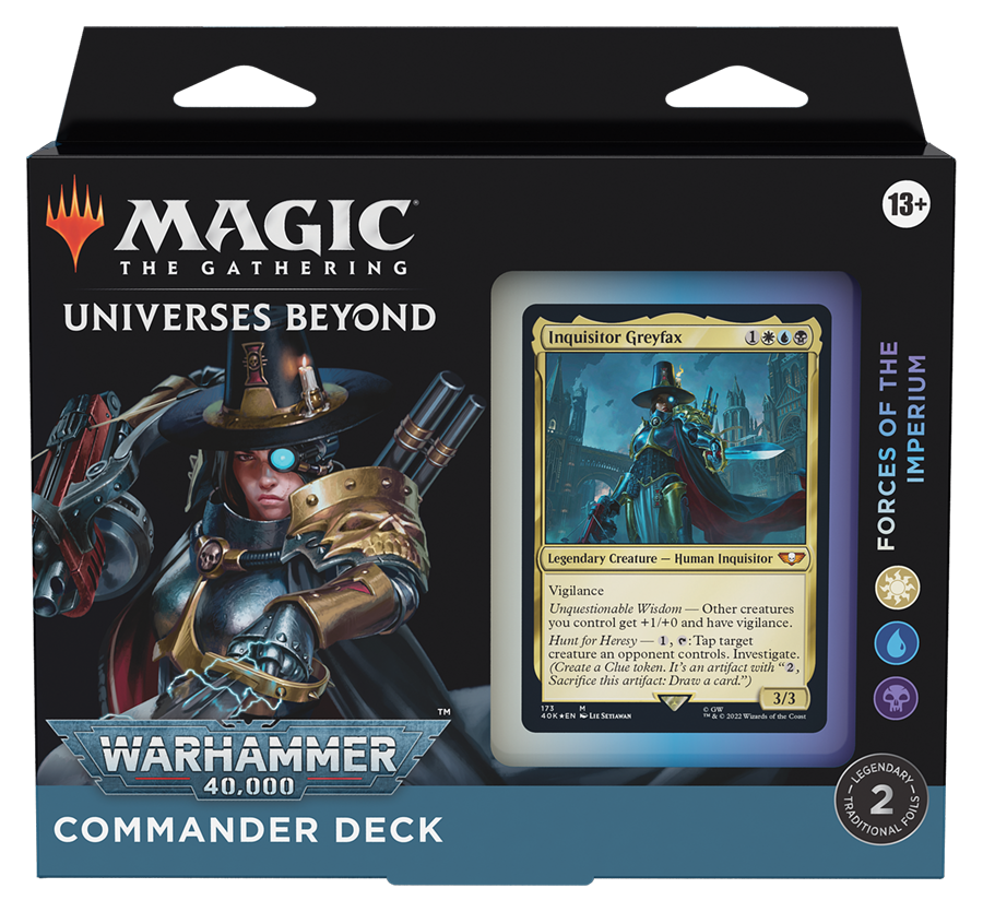 Warhammer 40,000 - Commander Deck (Forces of the Imperium) | Amazing Games TCG