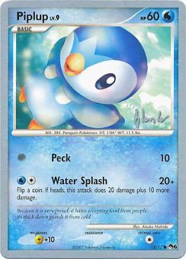 Piplup LV.9 (15/17) (Empotech - Dylan Lefavour) [World Championships 2008] | Amazing Games TCG