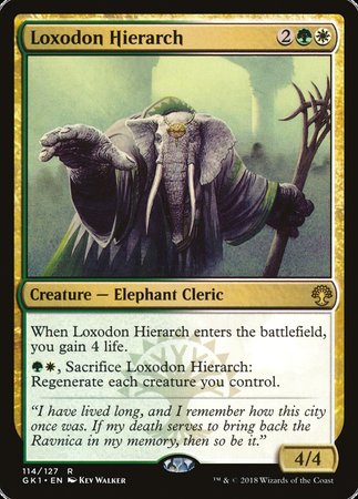 Loxodon Hierarch [GRN Guild Kit] | Amazing Games TCG