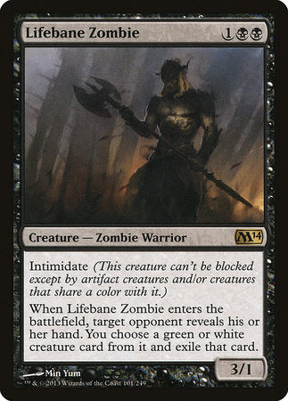 Lifebane Zombie [Magic 2014] | Amazing Games TCG