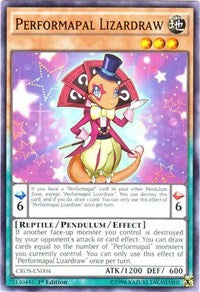 Performapal Lizardraw [Crossed Souls] [CROS-EN004] | Amazing Games TCG