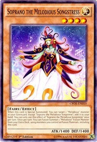 Soprano the Melodious Songstress [Crossed Souls] [CROS-EN010] | Amazing Games TCG