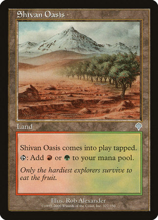 Shivan Oasis [Invasion] | Amazing Games TCG