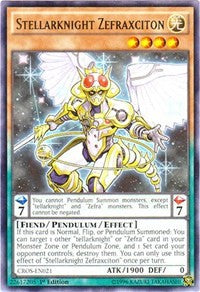 Stellarknight Zefraxciton [Crossed Souls] [CROS-EN021] | Amazing Games TCG