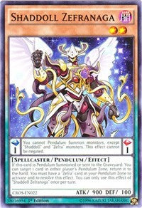 Shaddoll Zefranaga [Crossed Souls] [CROS-EN022] | Amazing Games TCG