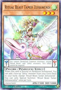 Ritual Beast Tamer Zefrawendi [Crossed Souls] [CROS-EN029] | Amazing Games TCG