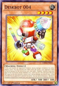 Deskbot 004 [Crossed Souls] [CROS-EN035] | Amazing Games TCG