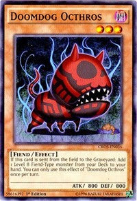 Doomdog Octhros [Crossed Souls] [CROS-EN036] | Amazing Games TCG