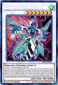 Clear Wing Synchro Dragon [Crossed Souls] [CROS-EN046] | Amazing Games TCG