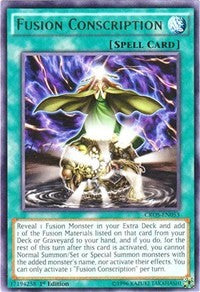 Fusion Conscription [Crossed Souls] [CROS-EN053] | Amazing Games TCG