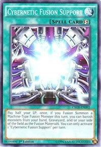 Cybernetic Fusion Support [Crossed Souls] [CROS-EN092] | Amazing Games TCG