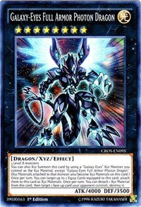 Galaxy-Eyes Full Armor Photon Dragon [Crossed Souls] [CROS-EN095] | Amazing Games TCG