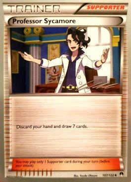 Professor Sycamore (107/122) (Ninja Blitz - Cody Walinski) [World Championships 2016] | Amazing Games TCG