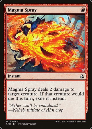 Magma Spray [Amonkhet] | Amazing Games TCG