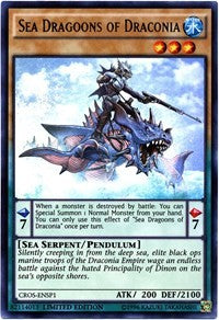 Sea Dragoons of Draconia (CROS-ENSP1) [Crossed Souls] [CROS-ENSP1] | Amazing Games TCG