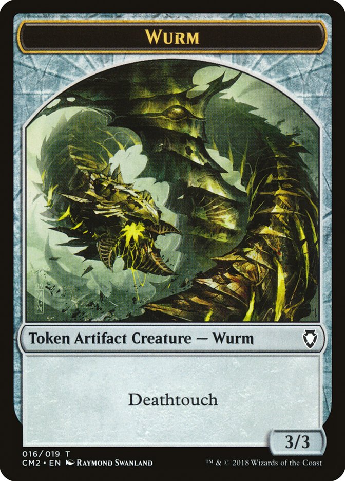 Wurm (Deathtouch) [Commander Anthology Volume II Tokens] | Amazing Games TCG