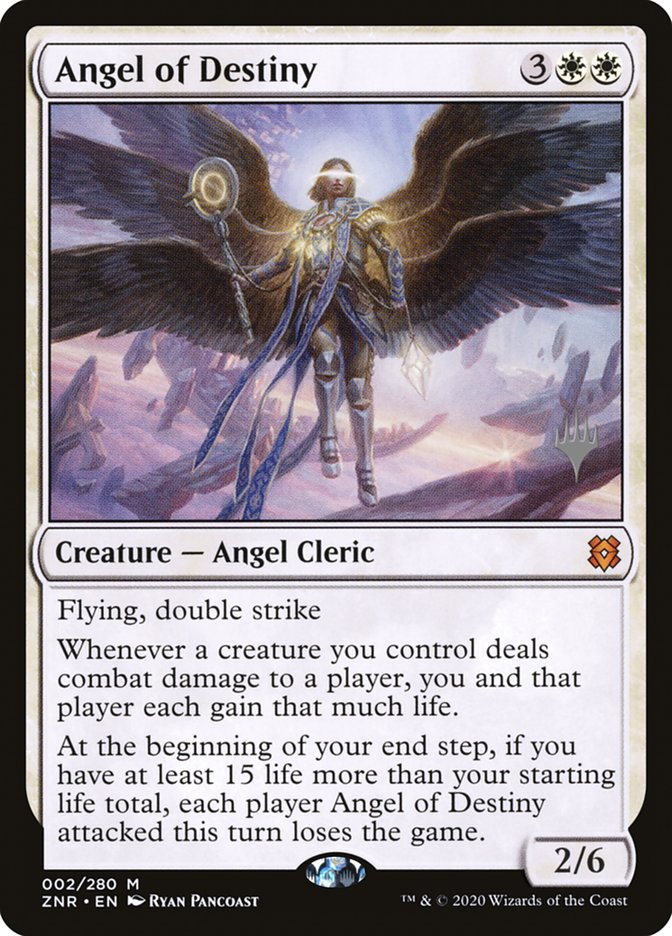 Angel of Destiny (Promo Pack) [Zendikar Rising Promos] | Amazing Games TCG