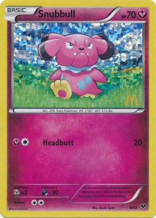 Snubbull (8/12) [McDonald's Promos: 2014 Collection] | Amazing Games TCG