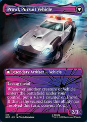 Prowl, Stoic Strategist // Prowl, Pursuit Vehicle (Shattered Glass) [Universes Beyond: Transformers] | Amazing Games TCG