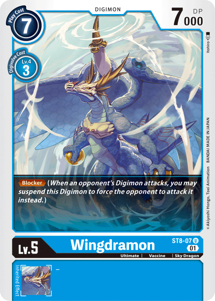 Wingdramon [ST8-07] [Starter Deck: Ulforce Veedramon] | Amazing Games TCG