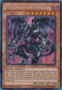 D/D/D Dragon King Pendragon [Starter Deck: Dark Legion] [YS15-ENL00] | Amazing Games TCG