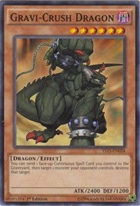 Gravi-Crush Dragon [Starter Deck: Dark Legion] [YS15-ENL04] | Amazing Games TCG