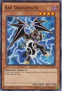 Axe Dragonute [Starter Deck: Dark Legion] [YS15-ENL06] | Amazing Games TCG