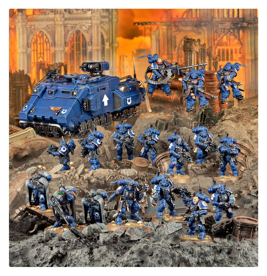 Warhammer 40,000: Space Marines - Combat Patrol | Amazing Games TCG