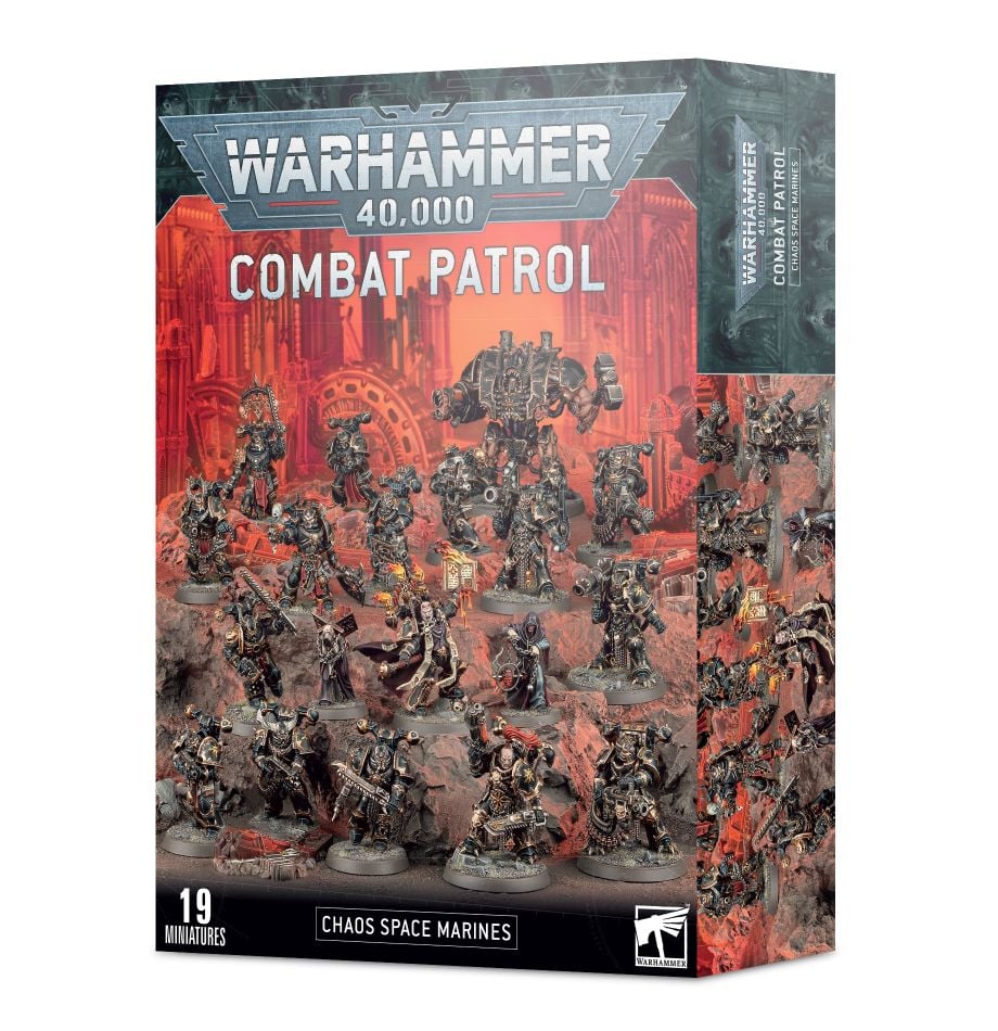 Warhammer 40,000: Chaos Space Marines - Combat Patrol | Amazing Games TCG