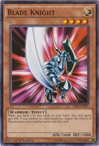 Blade Knight [Starter Deck: Saber Force] [YS15-ENF07] | Amazing Games TCG