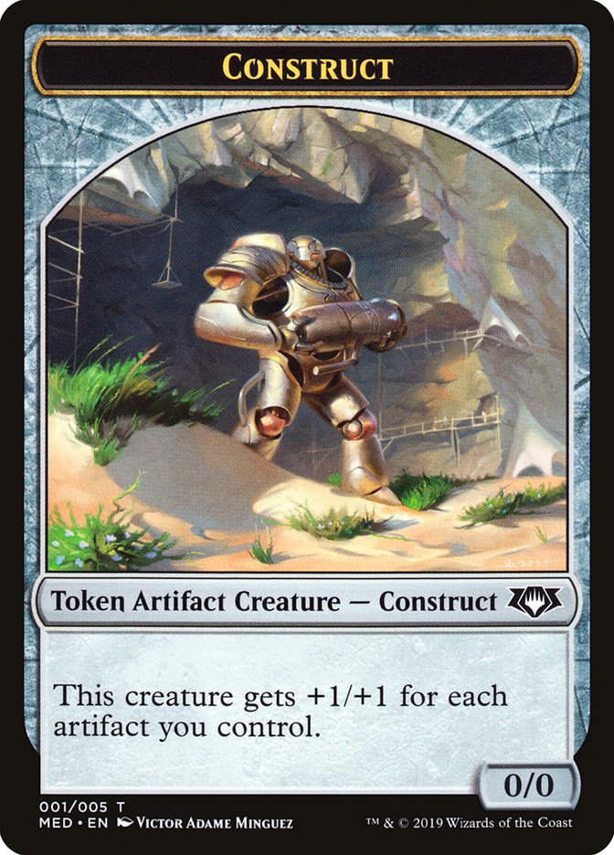 Construct (001/005) [Mythic Edition Tokens] | Amazing Games TCG
