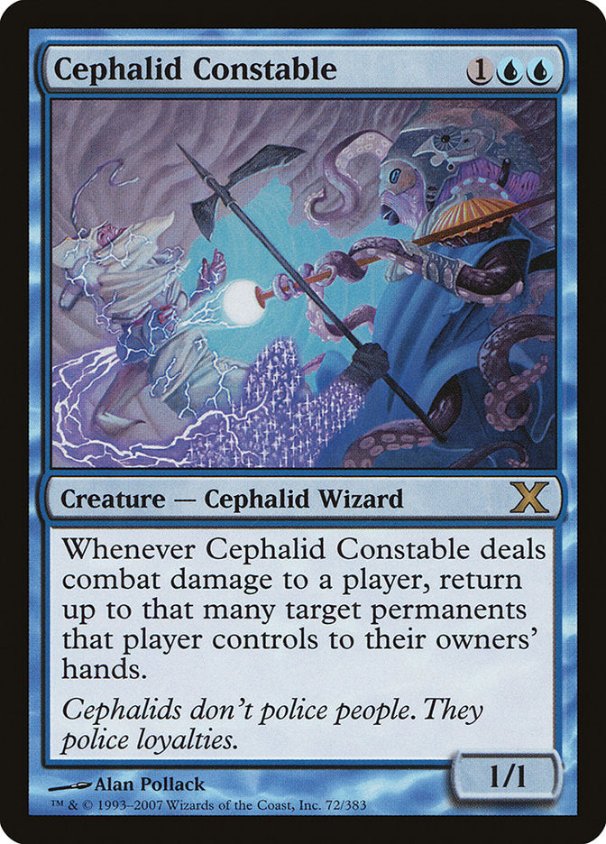 Cephalid Constable [Tenth Edition] | Amazing Games TCG