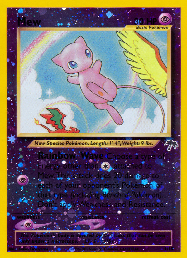 Mew (1/18) [Southern Islands] | Amazing Games TCG