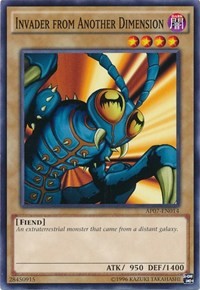 Invader from Another Dimension [Astral Pack 7] [AP07-EN014] | Amazing Games TCG