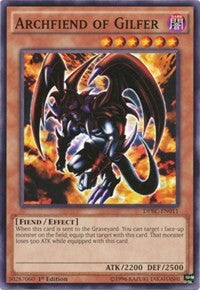 Archfiend of Gilfer [Duelist Pack: Battle City] [DPBC-EN011] | Amazing Games TCG