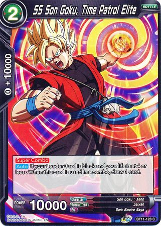 SS Son Goku, Time Patrol Elite (BT11-128) [Vermilion Bloodline] | Amazing Games TCG