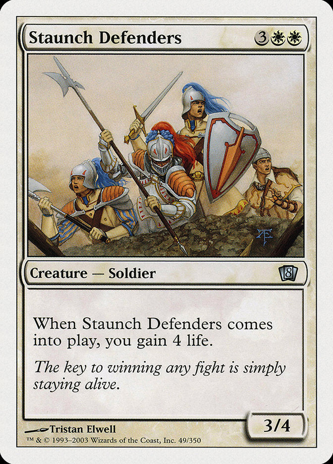 Staunch Defenders [Eighth Edition] | Amazing Games TCG