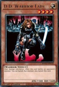 D.D. Warrior Lady [MAGO-EN110] Rare | Amazing Games TCG