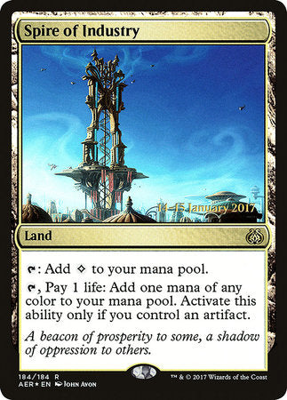 Spire of Industry [Aether Revolt Promos] | Amazing Games TCG