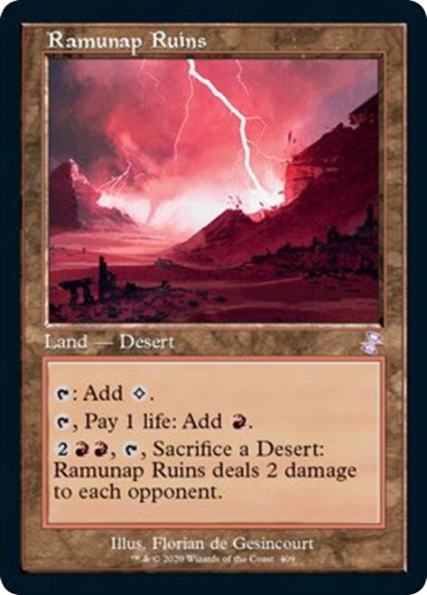 Ramunap Ruins (Timeshifted) [Time Spiral Remastered] | Amazing Games TCG