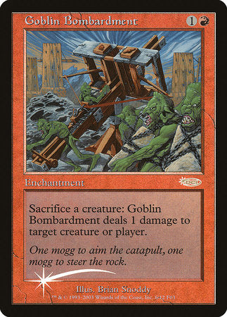 Goblin Bombardment [Friday Night Magic 2003] | Amazing Games TCG