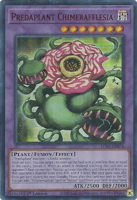 Predaplant Chimerafflesia (Red) [LDS3-EN074] Ultra Rare | Amazing Games TCG