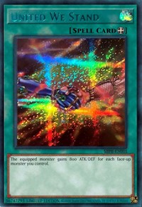 United We Stand (Blue) [SBPR-EN001] Secret Rare | Amazing Games TCG